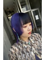 クレア 下北沢(CREA)&nbsp;２０代ブリーチカラー/下北沢/ダブルカラー/レイヤーカット