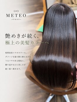 メイクルーム(make room.)の写真/【銀座の有名店が開発したSNSで話題のMETEO(メテオ)トリートメント取り扱い店】自分史上最高のヘアに。