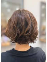 メゾンブラン 川西阪急店(Maison Blanc)&nbsp;ボブ×エアリーパーマ