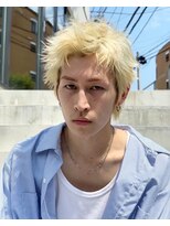 ナービス(NARVIS)&nbsp;ケアブリーチ/ハイトーンホワイトベージュ/スパイキーショート