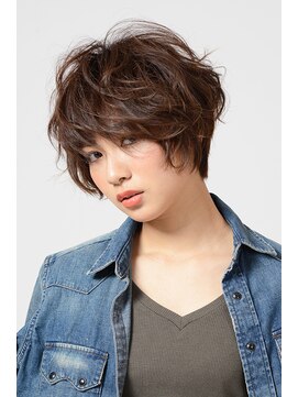 アース 豊崎店(HAIR&MAKE EARTH) ふわくしゅ外国人風パーマ【EARTH豊崎店】