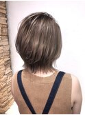 《アンククロス 柴田》レイヤーショートカット、グラデーション