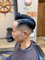 バーバー スタジオ ラフテル(Barber Studio RAFTEL)&nbsp;ハードパートスキンフェード