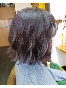 プリーム ヘアー(Pleame hair) ラベンダーグレー