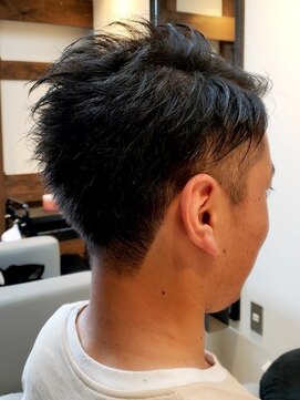 ラシット(Rasit) ｍｅｎ'ｓ☆ショートレイヤーソフトツーブロック