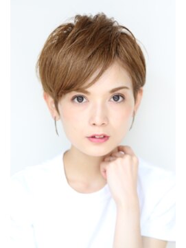 グランリーフ(Hair&Make Granleaf) ミセスの明るめベリーショート