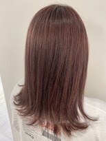 アンソルヘアドレシア 赤羽店(N'SOL hair dressia) つやローズカラー