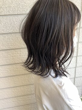 ベンティ(Venti) ミディアムレイヤー×グレージュ