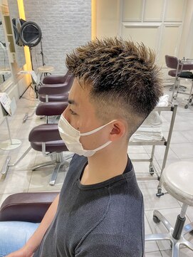 アヴァンス 天王寺店(AVANCE.) MEN'S HAIR フェード×モヒカン