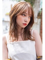 エース (ACE) ACE 横浜 ミディアムレイヤー×まろやかベージュ