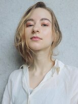 アイティーバイアルバム 松戸店(IT by ALBUM)&nbsp;抜け感ウエーブ_フェザーバングマッシュショート_8567