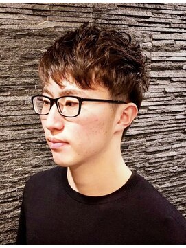 プレミアムバーバー 目黒店(PREMIUM BARBER produce by HIRO GINZA) ショート×パーマ