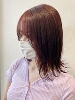 ルーツ(ROOTS)&nbsp;ブリーチあり×オレンジカラー