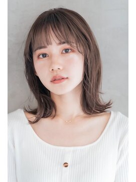 アルテ(ARTE) 【ARTE表参道/青山】モテ髪ミディアム×透明感カラー