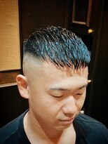 ヒロギンザバーバーショップ 大宮店(HIRO GINZA BARBER SHOP)&nbsp;濡れパン　クロップ　スキンフェード　大宮　ヒロ銀座