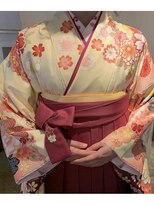 髪質改善と縮毛矯正の専門店 サンティエ(scintiller)&nbsp;卒業式