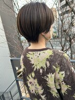 ツイギー 宮西店(TWiGGY)&nbsp;ショートヘアにシークレットハイライト