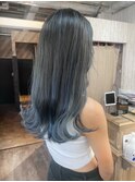 グラデーションカラー×ブルーグレージュ【20代/30代/40代】