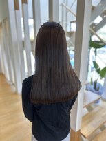 ヘアブロス 水戸店(hair BROS) 艶髪ロング/アースカラー/30代40代50代