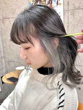 トリコ(torico) インナーカラーライトシルバー【八王子インナーカラー】