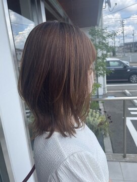 ルミナスビューティーケア(Luminous beauty care) くびレイヤー×ストレートパーマ