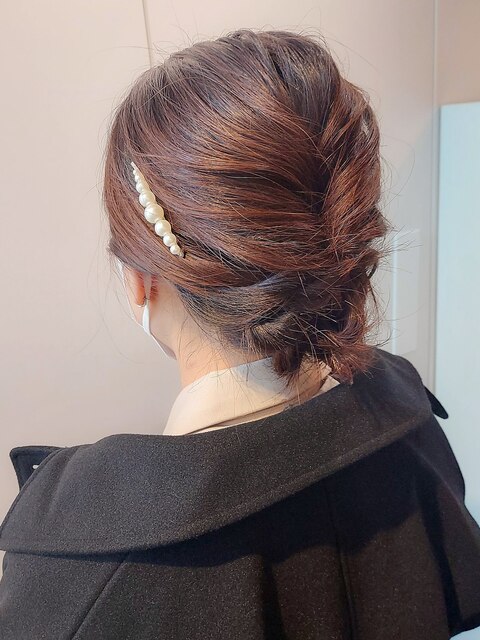 ヘアセット*ヘアアレンジ*結婚式*お呼ばれ*20代30代40代50代