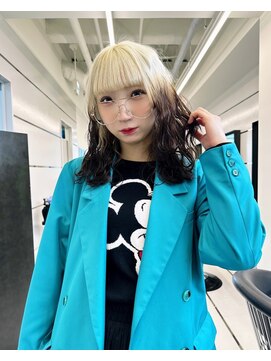 ギグスダブル 栄店(gigs double) デザインカラー/ハイトーン/グラデーション