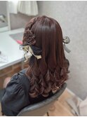 お花ヘア