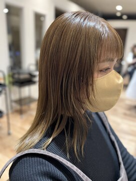 ヴィサージュディオ(VISAGE dio) 顔まわりデザイン 白髪ぼかしハイライト