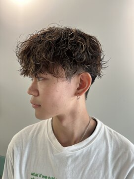 ヘアーメイク ネイキッド(Hair make Naked) 波巻きスパイラル×メッシュ