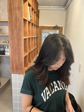 スケール(SCALE) ★こなれ感抜群★大人裾カラー