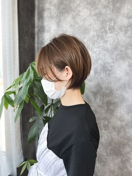 プロム(plom) 【佐藤担当】耳掛けショートボブ