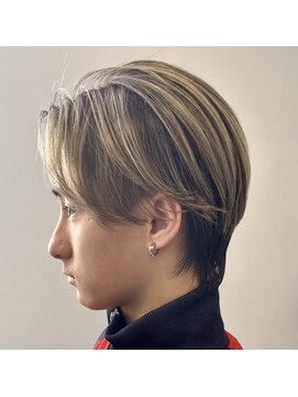 オードット ヘアデザイナーズ(O.hair designers) メンズバレイヤージュ