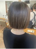 白髪ぼかしハイライト