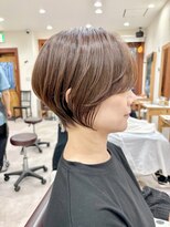 ラポール(Rappor) 斜めバング/丸みショートボブ/20代30代40代50代60代