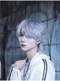 ウルフカット/マッシュウルフ/ホワイトカラー/メンズウルフ