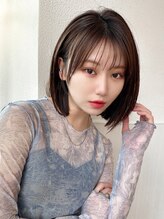 ウシワカマル ミライ(USHIWAKAMARU MIRAI) 前下がり美髪ボブ♪