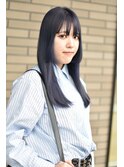ホワイトブリーチに色抜けする【アマランスモーブ】