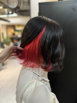 ヴァイス 渋谷店(VAICE) 推しカラー/インナーカラー/リアルレッド