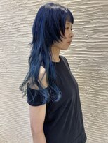 モリオ フロム ロンドン サッポロファクトリー店(morio FROM LONDON)&nbsp;【morio】ロングウルフ、ブルーカラー