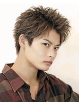 オーシャントーキョー 心斎橋(OCEAN TOKYO WEST)&nbsp;刈り上げアップバングビジネスヘアスパイキーショート