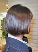 30代40代50代60代×ディスコネクションボブ×縮毛矯正