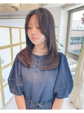 ビビディ バビディ ブー 河原町三条店(Bibbidi.bobbidi.boo) 大人くびれレイヤー顔まわりカットワンカール