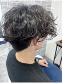 メンズカット×スパイラルパーマ