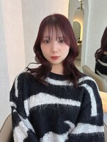 ジーナ 札幌(Zina)&nbsp;【艶髪】チェリーブラウンくびれミディ＊美髪