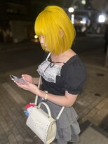 ラ キング(LA KING)&nbsp;クラゲヘアー/小顔に見せるヘア/ココアベージュ/栄