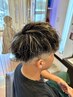 【メンズ限定平日クーポン】一成指名カットカラー・マイクロバブル/13,750