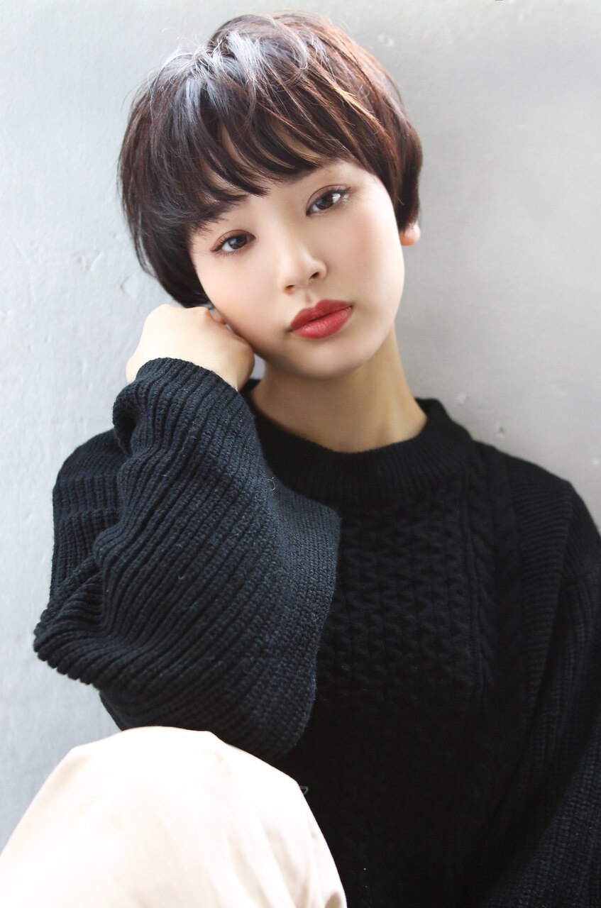 marfe】ショートボブ＿マッシュウルフ＿レイヤーショート：L265100103