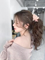 キティー(kiti)&nbsp;ミディアムレイヤー ハッシュカット 韓国ヘア レイヤー 顔周り