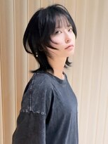 ラキング ギンザ トウキョウ(LAKING GINZA)&nbsp;着物ヘア/ダークアッシュ/ミディアムレイヤーカット/銀座